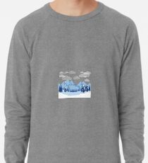 Ti-shirt bleu snow for men and women Lightweight Sweatshirt