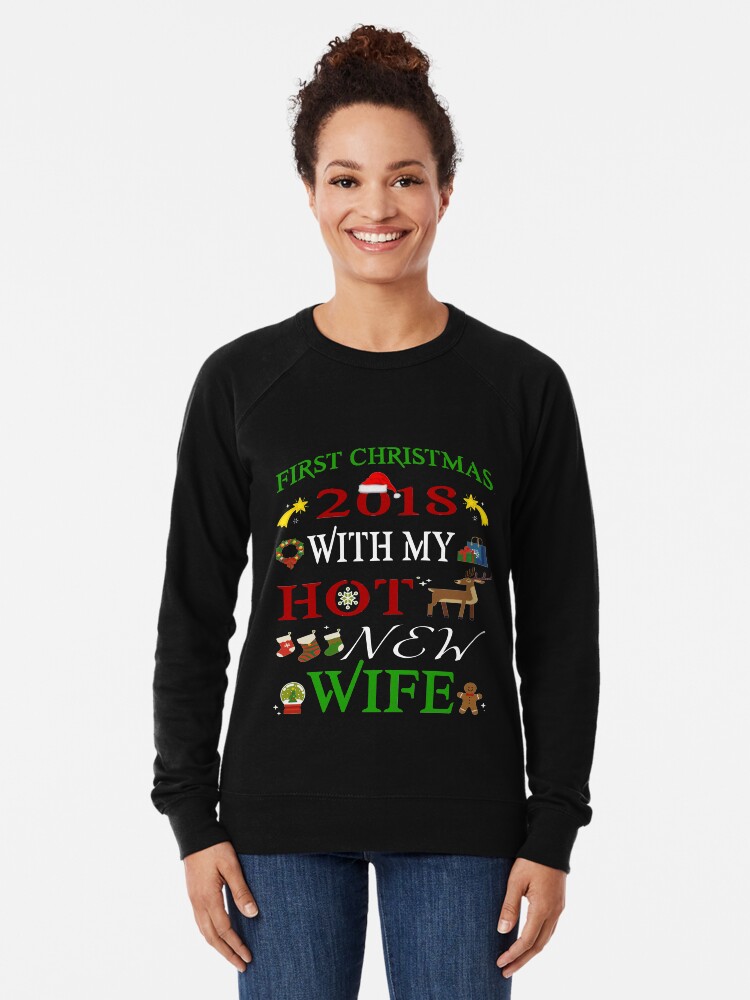 2018 first christmas with my hot new wife