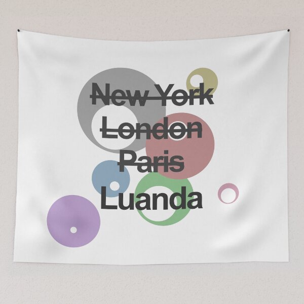 Item preview, Angola Luanda City Text design designed and sold by GetItGiftIt.