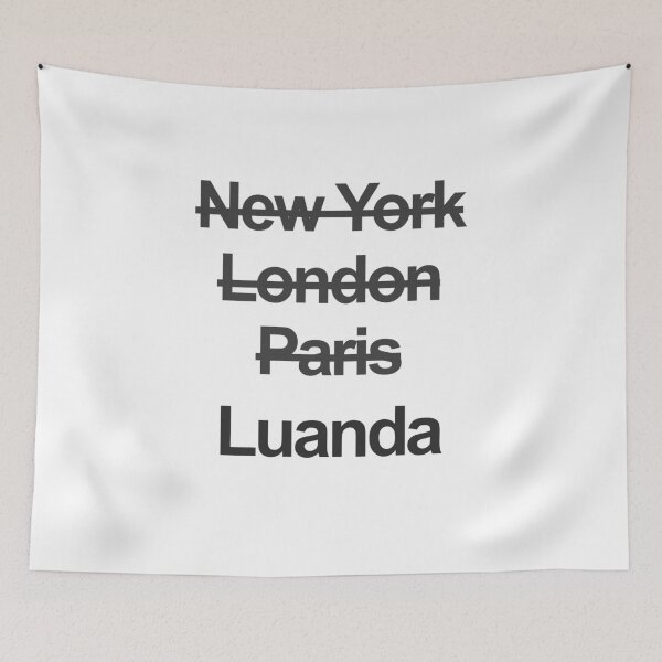 Item preview, Angola Luanda City Text design designed and sold by GetItGiftIt.