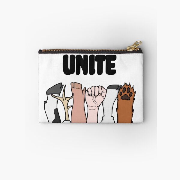 Item preview, Unite Animal Equality Fists designed and sold by GoodbyeDolly.