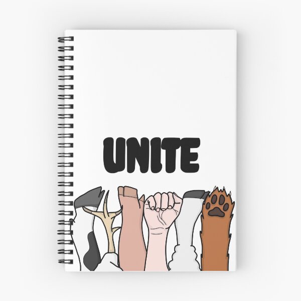 Item preview, Unite Animal Equality Fists designed and sold by GoodbyeDolly.