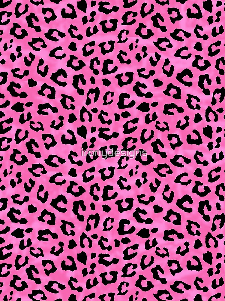 Pink Cheetah Skin Print by ironydesigns
