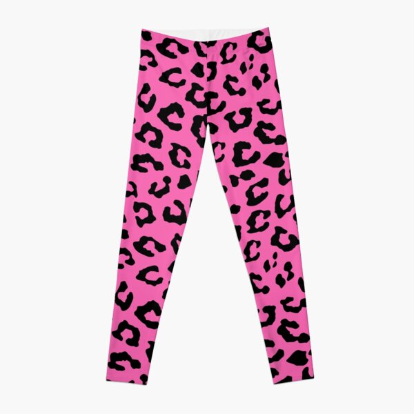 Women's Pink Cheetah Leggings