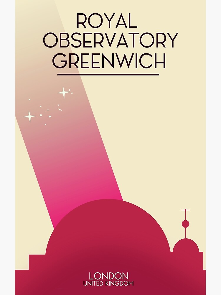 "Royal Observatory Greenwich Poster." Poster for Sale by vectorwebstore Redbubble