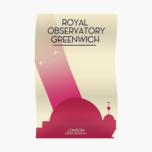 "Royal Observatory Greenwich Poster." Poster for Sale by vectorwebstore Redbubble