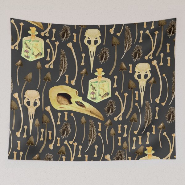 Item preview, Voodoo On Dark Grey designed and sold by wildredhead.