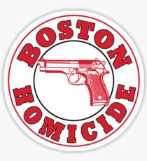 Rizzles Boston Homicide Logo Sticker