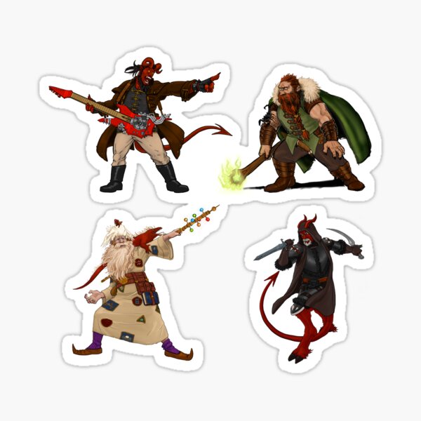 One-shot Onslaught Group Sticker