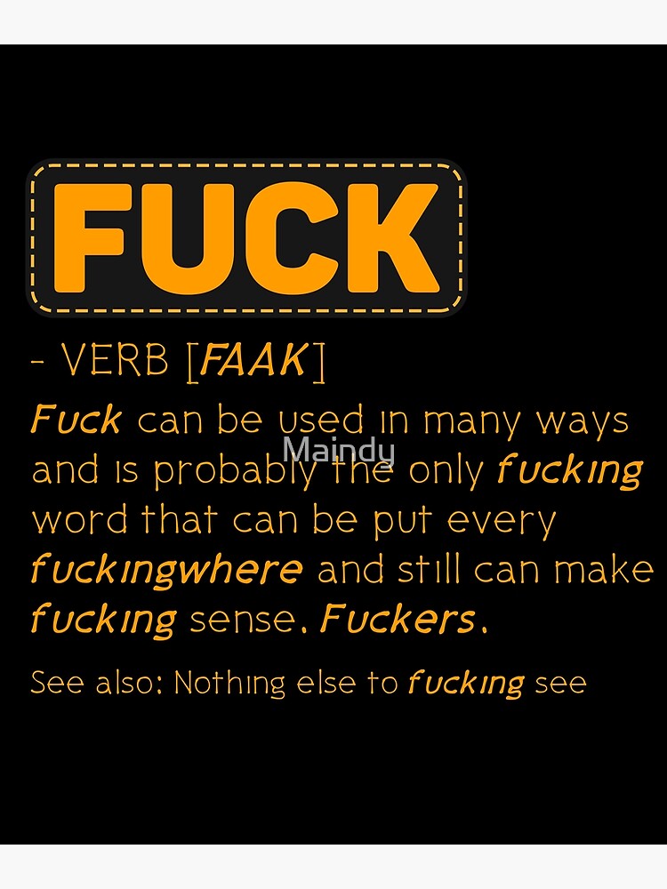 Fuck Definition Shirt, Swear and Curse but Fix that Fucking Problem/