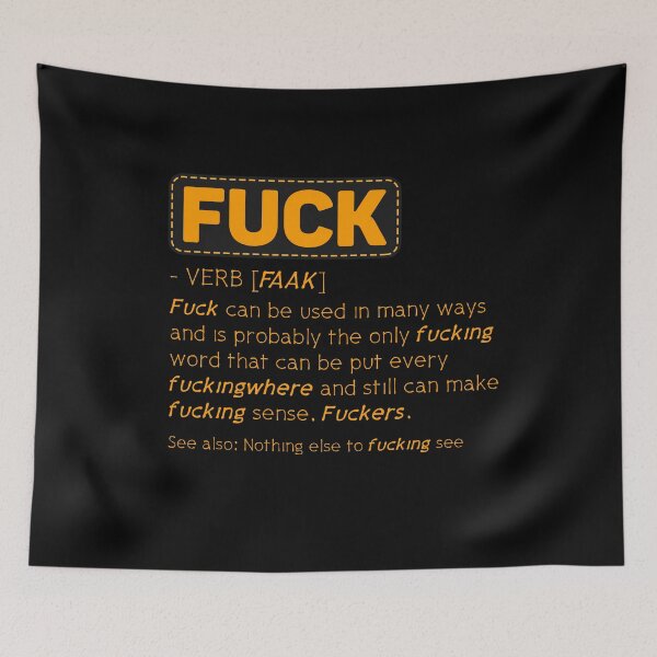 Item preview, Fuck Definition Shirt, Swear and Curse but Fix that Fucking Problem designed and sold by Maindy.