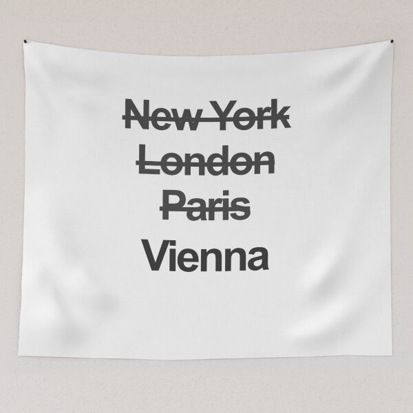 Item preview, Austria Vienna City Text design designed and sold by GetItGiftIt.