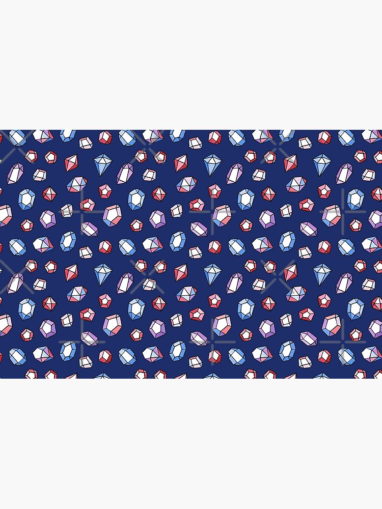 Jewels on navy by nadyanadya