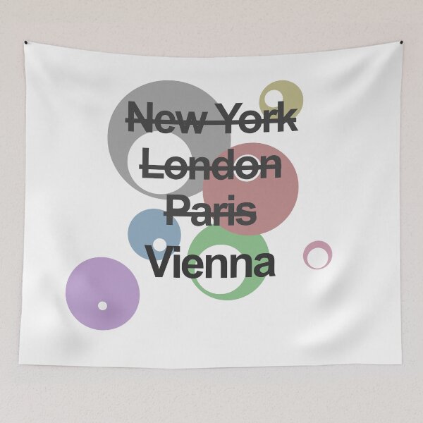Item preview, Austria Vienna City Text design designed and sold by GetItGiftIt.