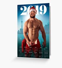 Calendar 2019 Toronto 1 Greeting Card