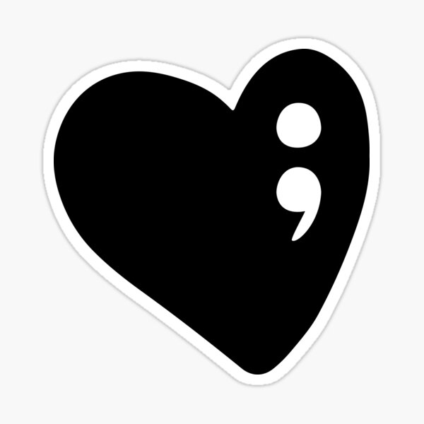 Semicolon Heart Tattoo by monkchoo24 on DeviantArt