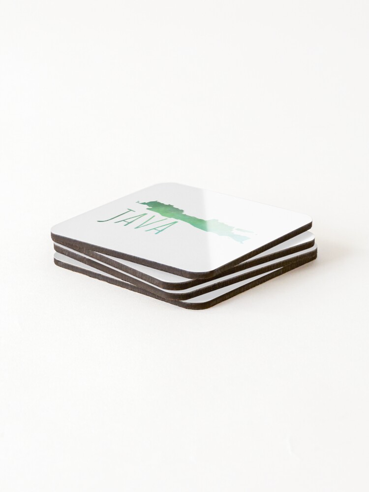 Thumbnail 4 of 5, Coasters (Set of 4), Java designed and sold by Motivburg.