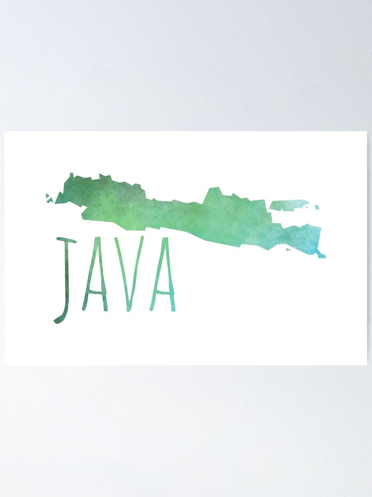 "Java" Poster by Motivburg | Redbubble