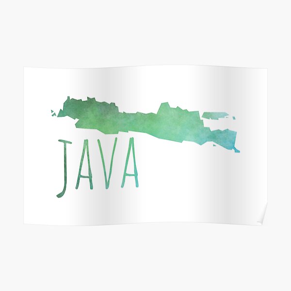 "Java" Poster by Motivburg | Redbubble