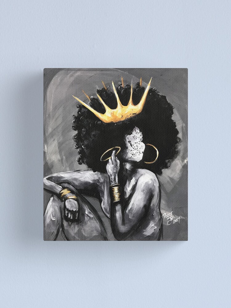 Alternate view of Naturally Queen VI Canvas Print
