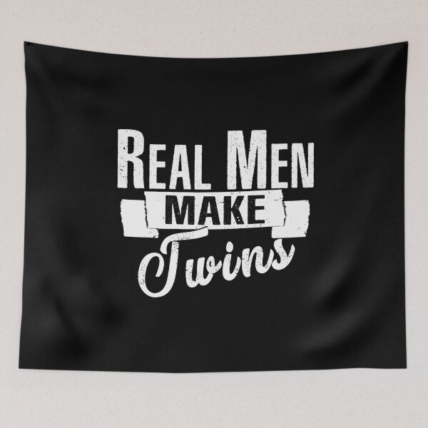 Item preview, Real Men Make Twins designed and sold by SmartStyle.