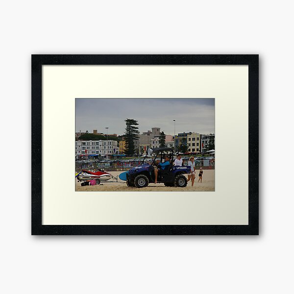Dune Not Disturb Framed Art Print