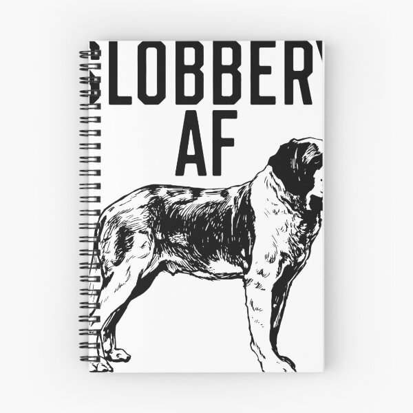 Item preview, St Bernard Dog Slobbery AF designed and sold by 25vintageplace.