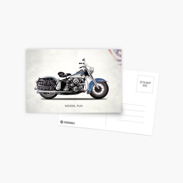 Harley Davidson Postcard Free Shipping 