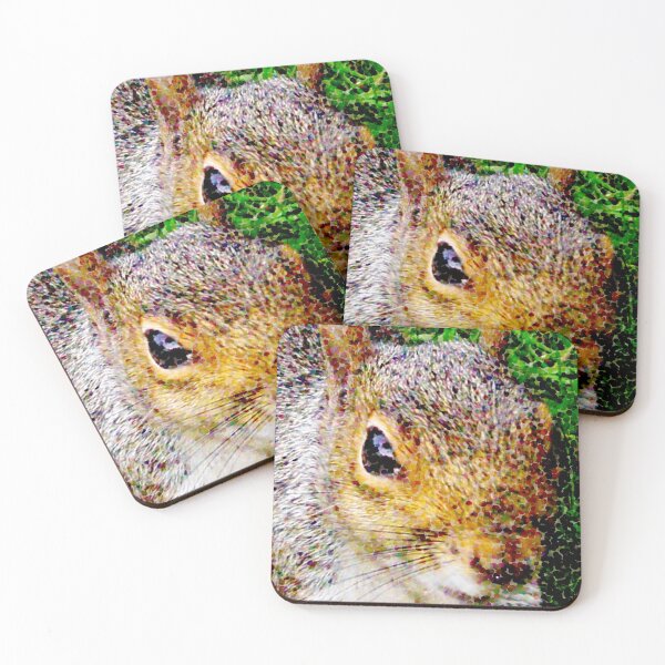 Item preview, The many faces of Squirrel 4 designed and sold by ellenhenry.