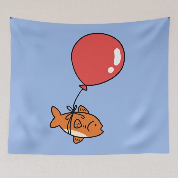 Item preview, Red Balloon Fish designed and sold by SaradaBoru.