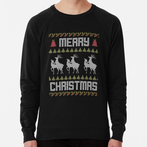christmas deer sweater