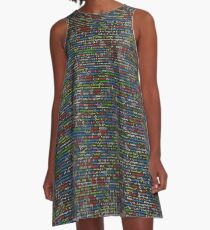 Lustiger Dress Code A-Linien Kleid