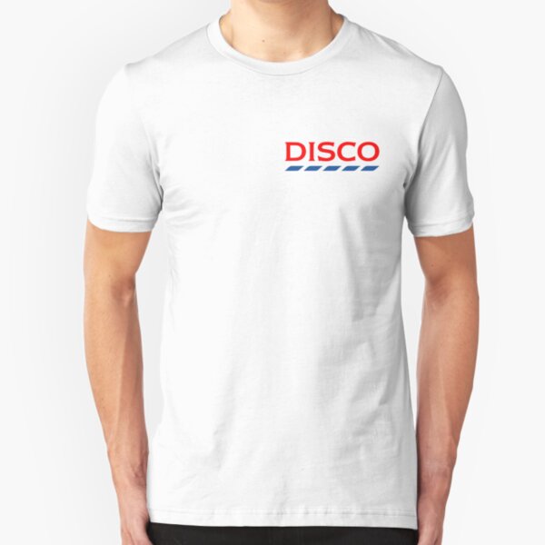 Disco Tesco Small Slim Fit T-Shirt
