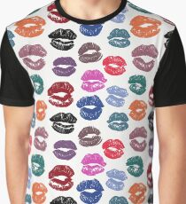 Colourful kisses Graphic T-Shirt