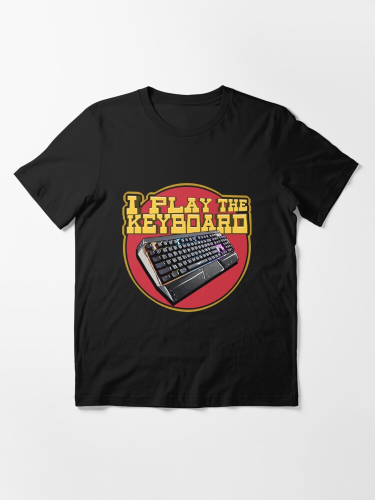 Computer Gaming Keyboard graphic - Funny Gamer Quote design Kids T-Shirt  for Sale by railwayblogger