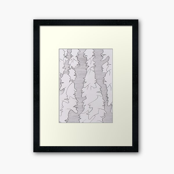 ViBa - CBP35 - Faces Framed Art Print