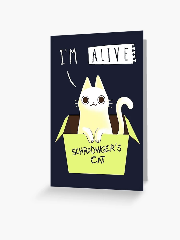 Meanwhile Inside The Box Chat De Schrödinger Vengeance T-Shirt