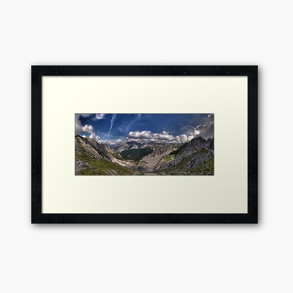 Im Karwendel Framed Art Print