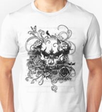 Blooming Skull Unisex T-Shirt