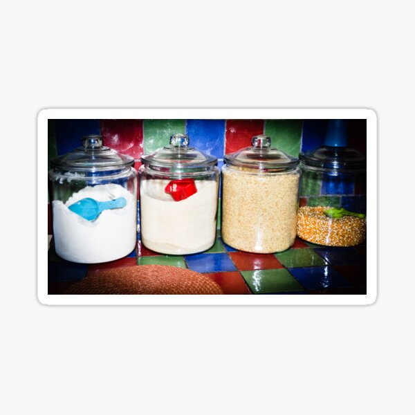 Stickers for Bulk Jars, Flour, Pasta, Sugar, Rice, Semolina 