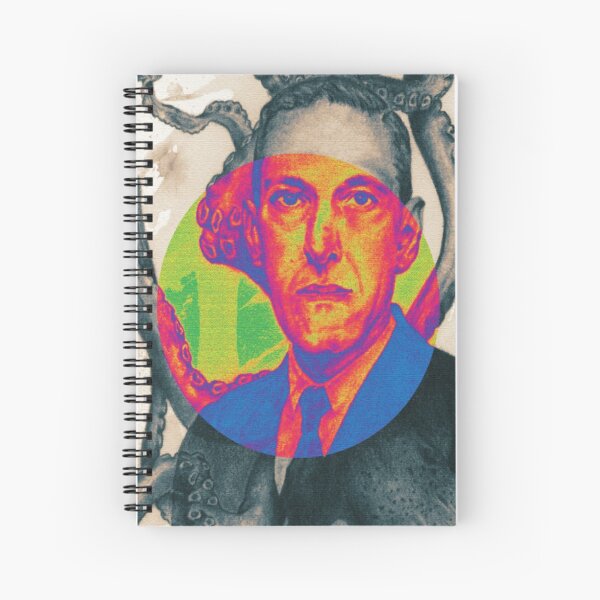 Lovecraft eyes Cthulhu Spiral Notebook