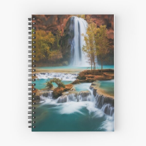 Aperçu de l'œuvre Havasu Falls en Arizona créée et vendue par Dawn van Doorn.