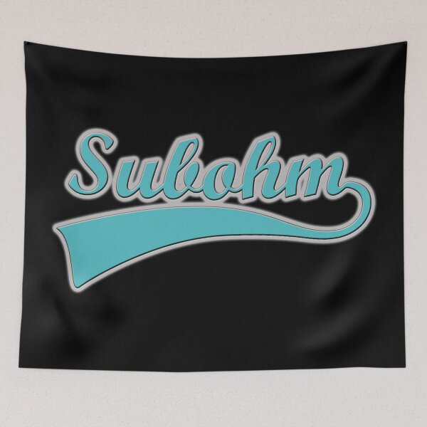 Item preview, VapeSwoosh Subohm Azul designed and sold by 7ate9Dogs.