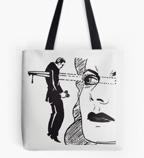Eyeliner on Point Tote Bag