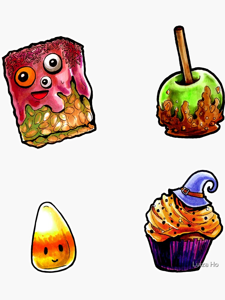 Halloween Treats - Mini Set #2 by teapotsandhats