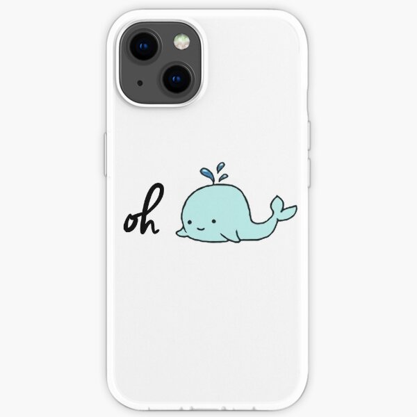 Oh Whale iPhone Soft Case