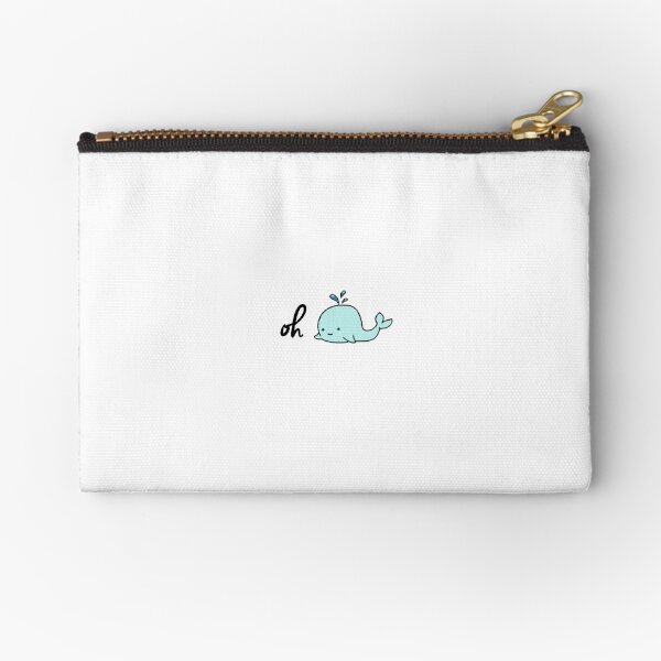 Oh Whale Zipper Pouch