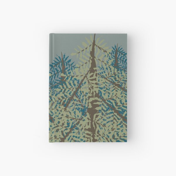 In the Forest Mist Hardcover Journal