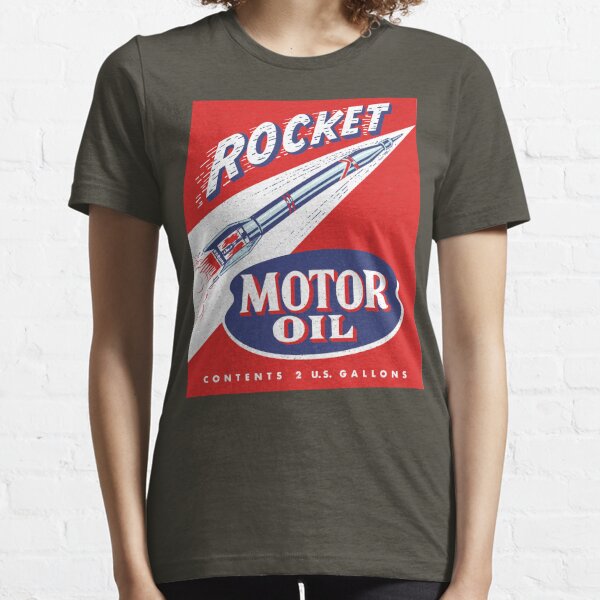 Rocket Motor Oil - Distressed Essential T-Shirt
