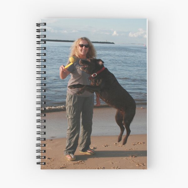 Item preview, 21. Carole & her Chocolate Labrador designed and sold by Cathie Brooker.